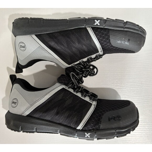 Timberland Pro Radius Composite Toe Work Shoe Black Womens Size 11W - Picture 2 of 8